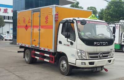 4.05米福田奧鈴易燃液體廂式運(yùn)輸車(1.5噸) 4.05米福田奧鈴易燃液體廂式運(yùn)輸車(1.5噸)